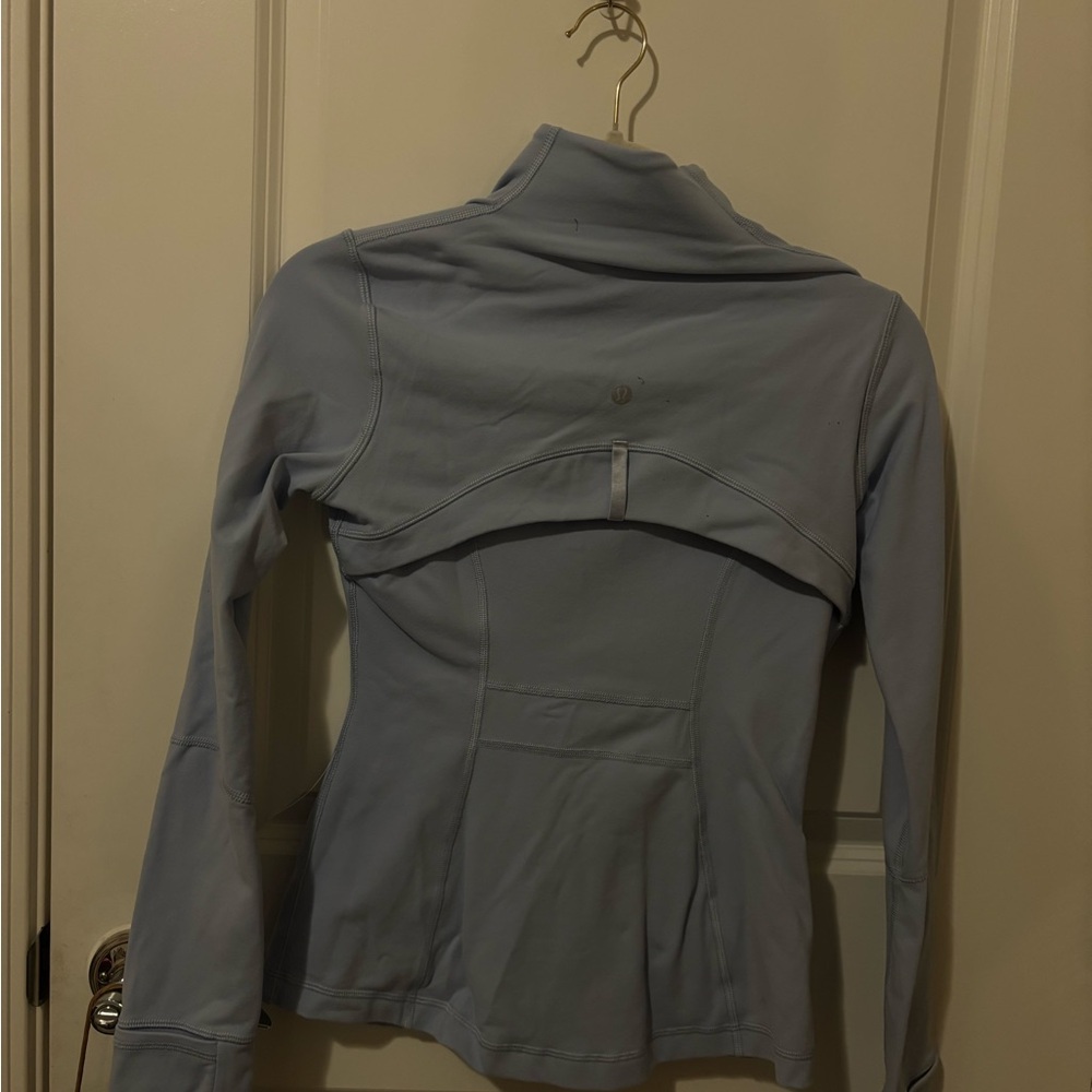 Lululemon Athletica Women's Sky Blue Ski Jacket - Picture 2 of 3